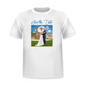 Custom Couple in Love Caricature from Photos Gift on T-Shirt