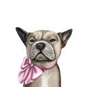 French Bulldog Caricature