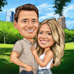 Couple Caricature