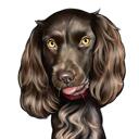 Spaniel karikatyr