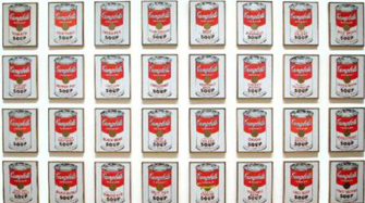 1. Campbells suppedåser af Andy Warhol (1962)-0