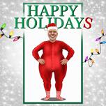 Happy Holidays Caricature Christmas Card