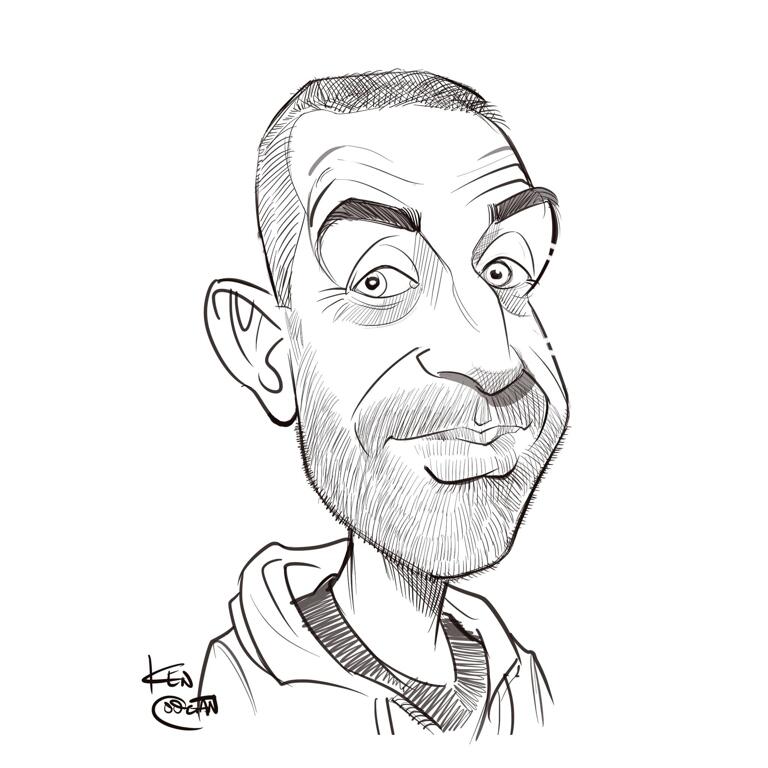 10. Caricaturas de Ken