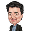 Custom Digital Cartoon Drawing from Photo