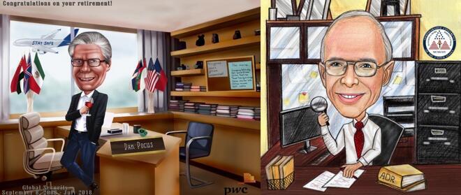 Caricatura de Aposentadoria