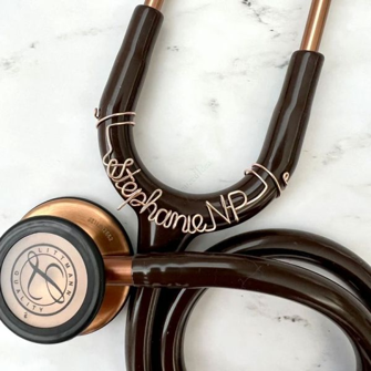 9. Customized Stethoscope with Name or Logo-0