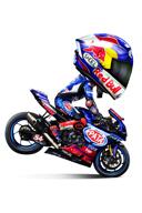 Karikatur+einer+Person+auf+einem+Motorrad%3A+Lustiger%2C+%C3%BCbertriebener+Stil