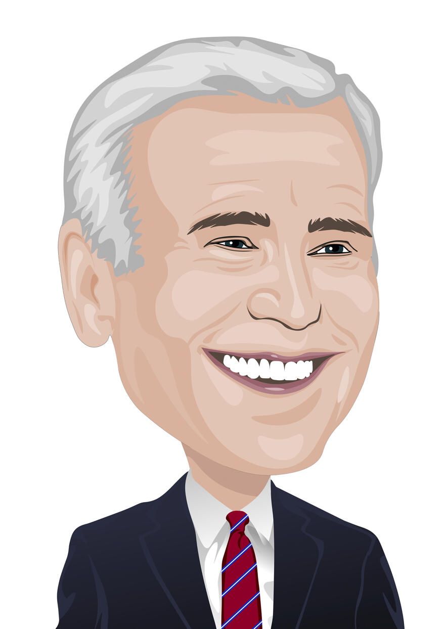 5 Joe Biden Caricature Styles by Photolamus Artists