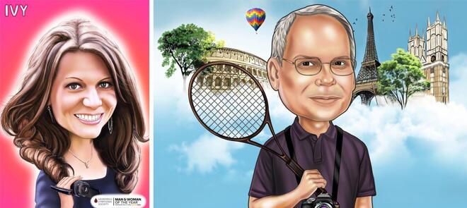 Fotograf Karikatura