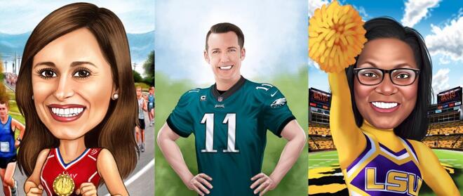 Sports Caricatures