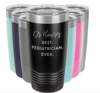 4. Personalized Pediatrician Ever Tumbler-0