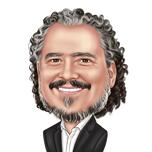 Caricatura digital personalizada a partir de foto
