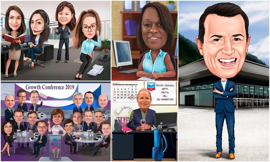 Office Caricatures
