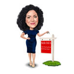 Emlakçı Hediye Karikatürü