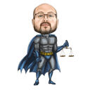 Individuelle Superheldenzeichnung