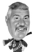 Caricature+de+grand-m%C3%A8re+en+noir+et+blanc