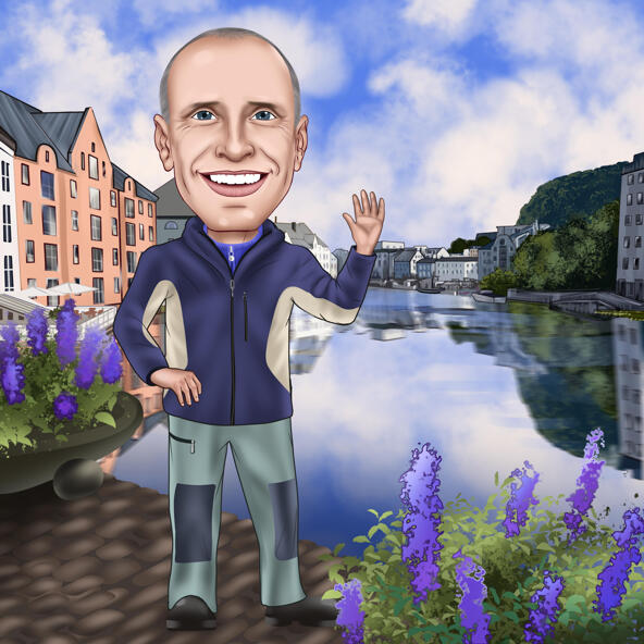 Karikatūras gleznas