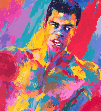 5. "Muhammad Ali" af LeRoy Neiman-0