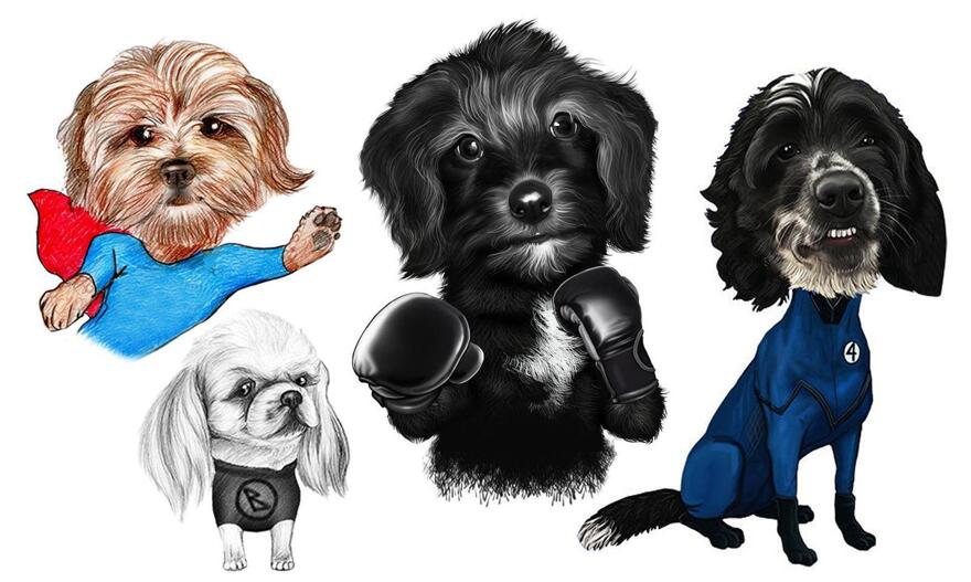 Bichon Karikatürü