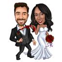 Wedding Couple Cartoon