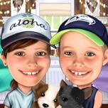 Kid Caricature