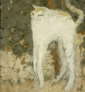 12. "De witte kat" van Pierre Bonnard-0