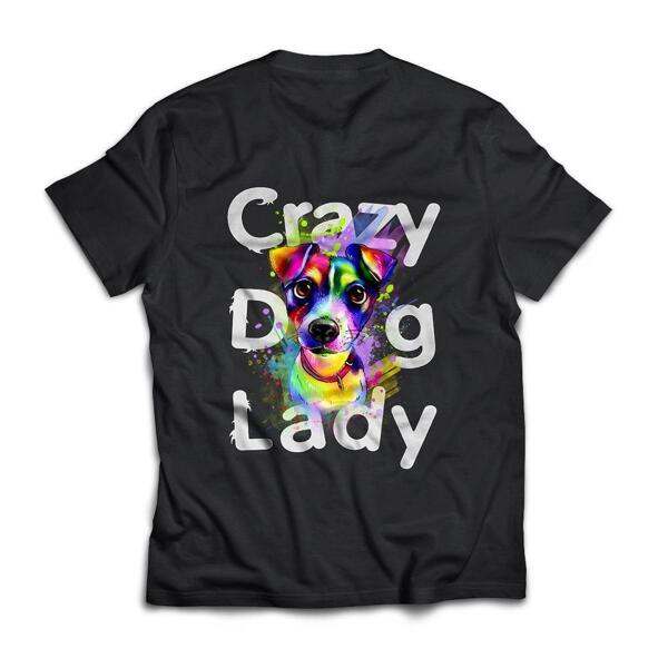 Maglietta Crazy Dog Lady