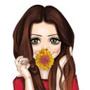 Dessin de portrait de personnage de style japonais