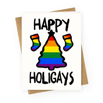 8. Happy Holigays Greeting Card-0