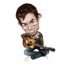 Custom Full Body High Exaggerated Caricature of Person