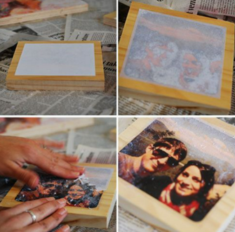 4. Ahşap Üzerine DIY Fotoğraf-0