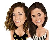 Funny Friends Caricature Gift