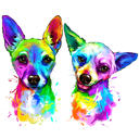 Rainbow+Dog+Memorial+with+Angel+Wings