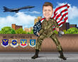 caricatura+militar+con+bandera