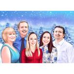 Winter Group Portrait from Photos