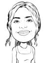 Outline Employee Avatar Sketch