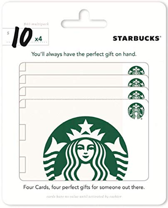 13. Conjunto de cartões-presente Starbucks-0