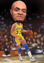 Basketball Player Caricature from Photos