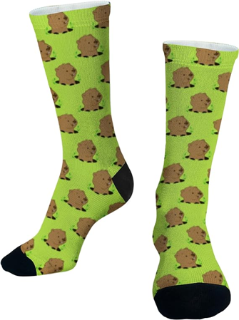5. Cute Animals Printed Patterned Socks-0