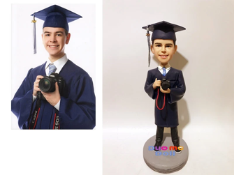 4. Bobblehead di laurea personalizzato DuoMeDoll-0