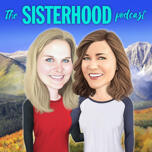 Ritratto di sorelle in stile cartoon per il logo del podcast