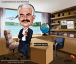Wine Lover Gift Caricature from Photos