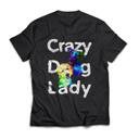 Gekke hond dame T-shirt