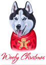 Pug Christmas Caricature: Merry Pugmas