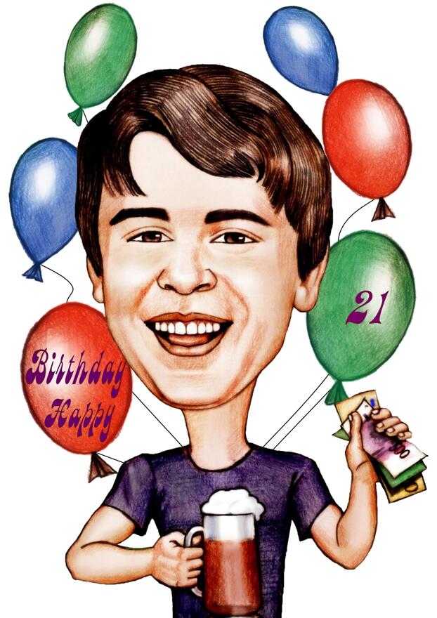 Verre à Bière Personnalisé 40e Anniversaire Pour Homme - Cadeau Original, Gravure Possible