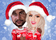 Ugly Christmas Sweater Cartoon
