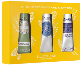 9. L'Occitane Hand Cream Classics Trio Geschenkset-0