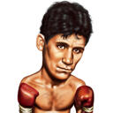 Caricatură de box în stilul culorii capului și umerilor pentru cadou boxer personalizat