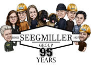 Construction Workers Group Cartoon