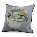 5. A Jay Franco Star Wars The Mandalorian Wanted Reward Decorative Pillow Cover-0